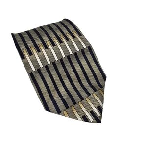 DeSantis Collection Striped Silk Tie